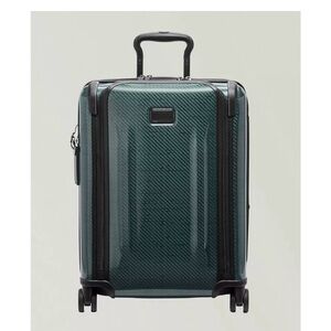 Tumi Dark Green Continental Terra-Lite Carry On Suitcase